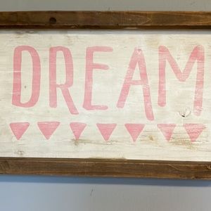Dream Wall Plaque Hanging